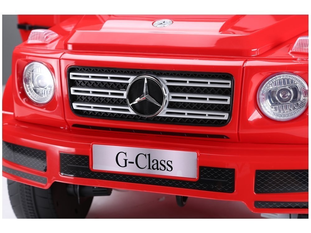 Samochód na akumulator Mercedes G500 czerwony Sklep